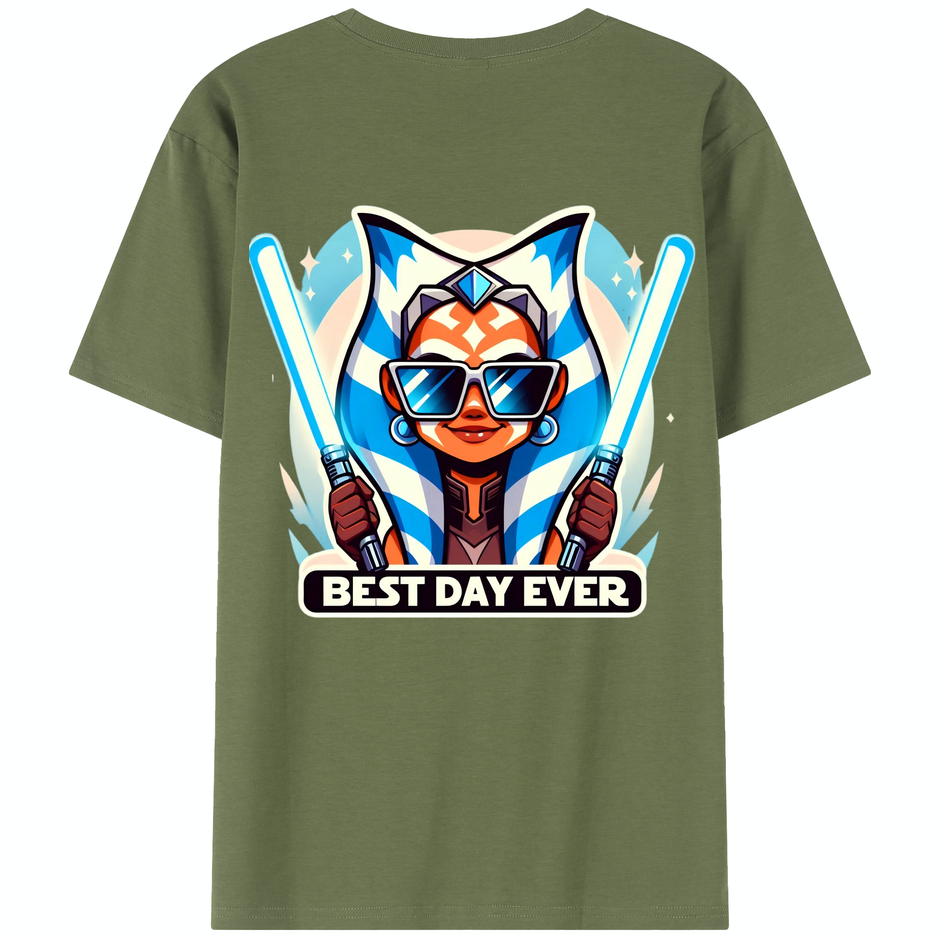 （画像用） スター・ウォーズ Star Wars 綿100％半袖Tシャツ（背面プリント）